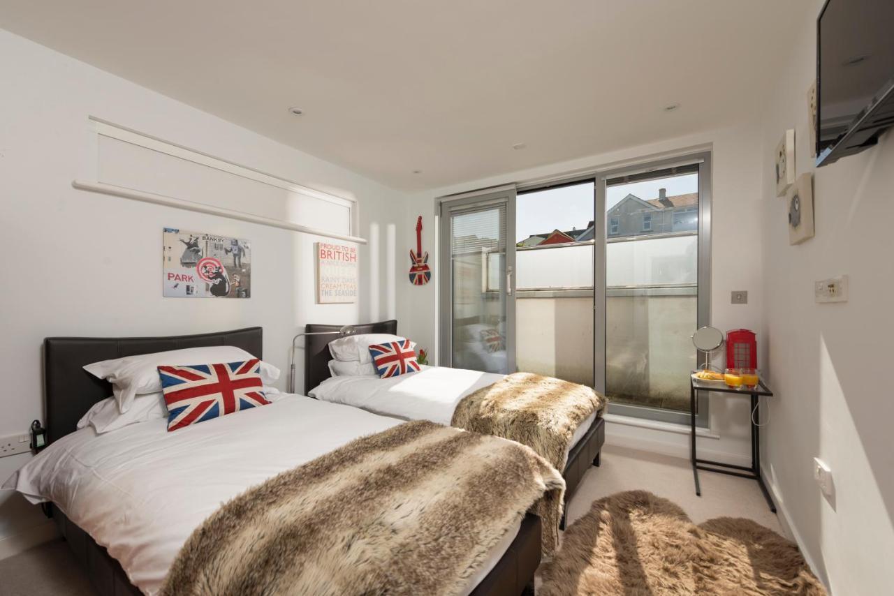 Fistral Beach Penthouse, Newquay 크랜턱 외부 사진